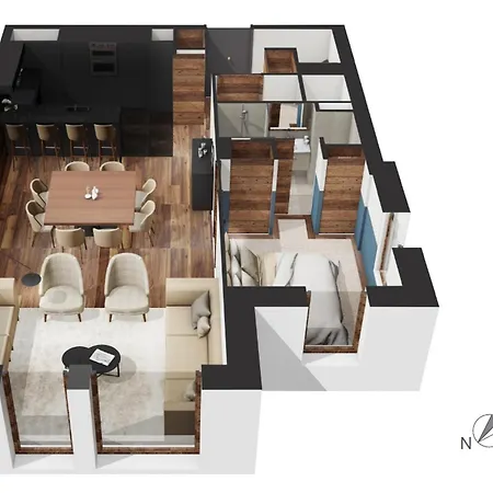 Duplex A Village, 3 Chambres, Parking & Proche Pistes - Fr-1-618-31 Courchevel